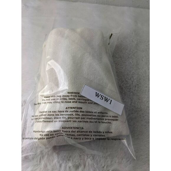 Theory Sweater Off‎ White Ivory Linen Blend Knit Open Front Cardigan Lightweight - Picture 7 of 7